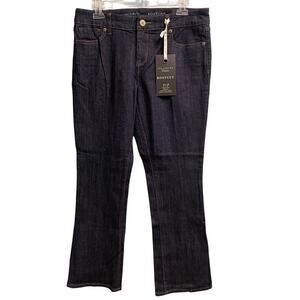 The Limited Denim Bootcut 312 Size 8 Short Dark Jeans NEW Mid Rise